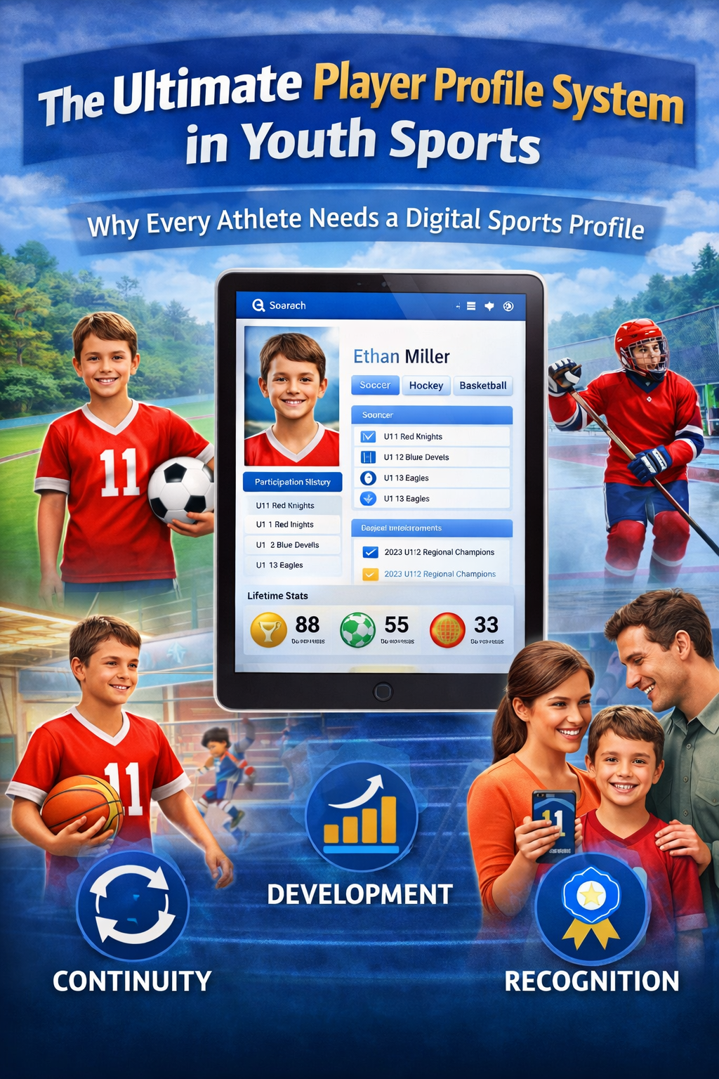 🏆 The Ultimate Sports Player Profile System in Youth Sports: Why Every Athlete Needs a Digital Sports Profile