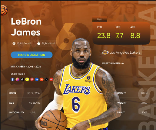 Get a Real Professional 🔥Sports Profile for Your Child — Just Like the Pros